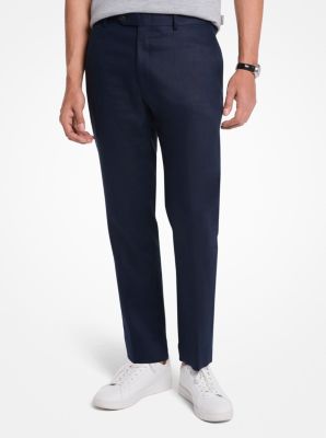 Finn Straight-Fit Linen Pants