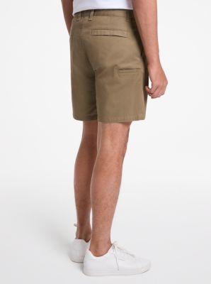 Stretch Cotton Shorts