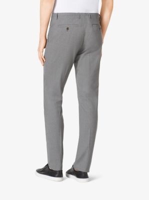 Slim-Fit Wool Trousers