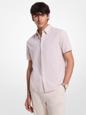 Dot Linen and Cotton Shirt image number 0