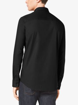 Tailored-Fit Stretch-Cotton Shirt
