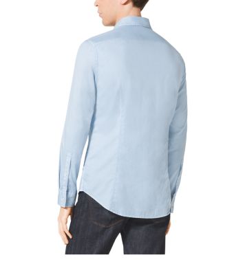 Slim-Fit Cotton Shirt image number 1