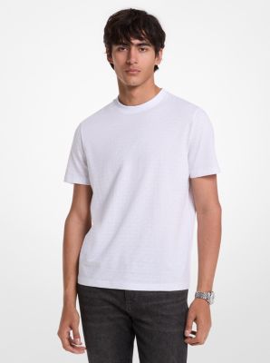 Signature Logo Print Cotton Jersey T-Shirt