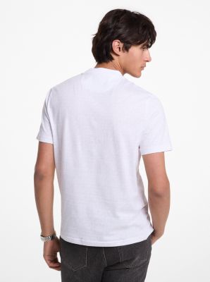 Signature Logo Print Cotton Jersey T-Shirt