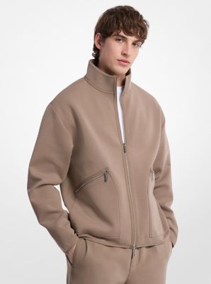 Cotton Blend Zip-Up Jacket image number 0