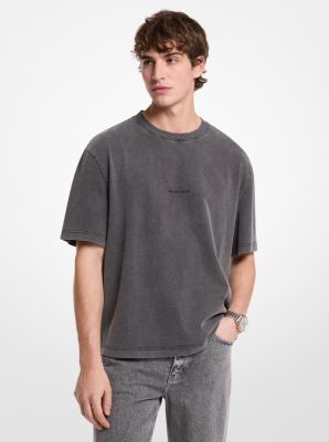 T-Shirt aus Baumwoll-Jersey mit Logo