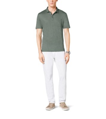 Linen Polo Shirt