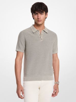 Linen and Cotton Polo Shirt image number 0