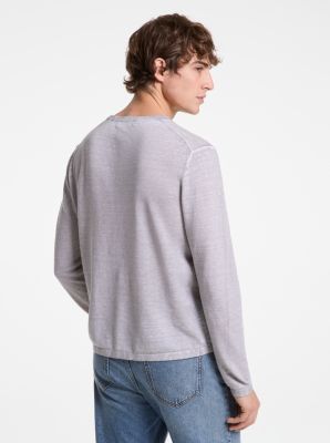 Pull en coton et lin image number 1