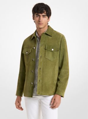 Suede Shirt Jacket
