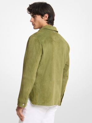 Suede Shirt Jacket