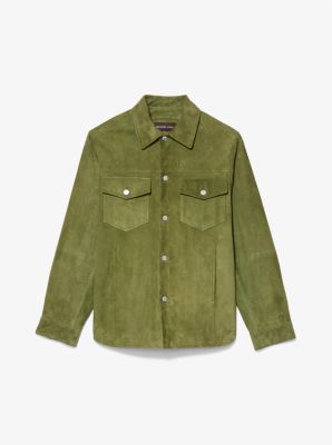 Suede Shirt Jacket