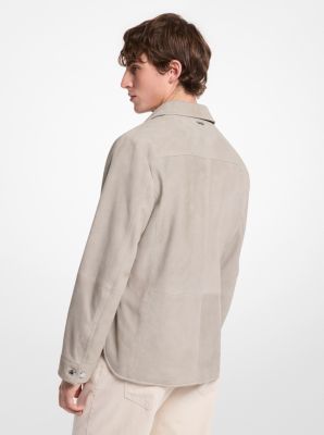 Suede Shirt Jacket