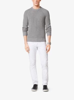Slim-Fit Jeans in WHITE | Michael Kors
