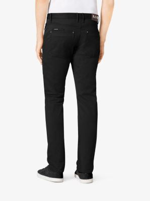 Tailored/Classic-Fit Stretch-Cotton Twill Five-Pocket Pants image number 1