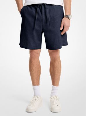 Linen Blend Shorts