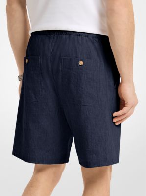Linen Blend Shorts
