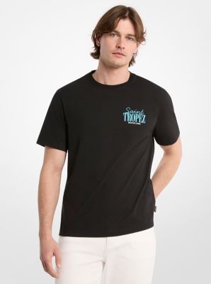T-shirt en jersey de coton Saint-Tropez