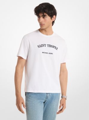 T-Shirt Saint Tropez aus Baumwoll-Jersey