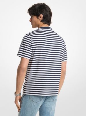 Provence Striped Cotton Jersey T-Shirt