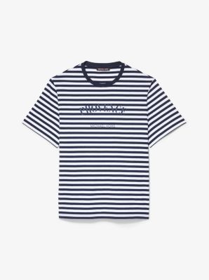Provence Striped Cotton Jersey T-Shirt