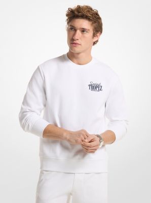 Dubbelgebreid sweatshirt met ronde hals Saint Tropez