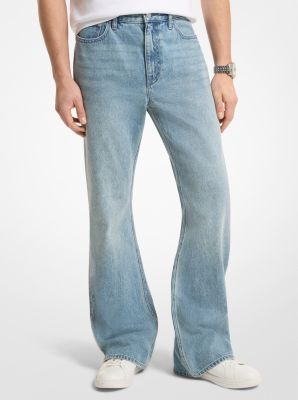 MK Bootcut-Jeans Aus Denim - Blau