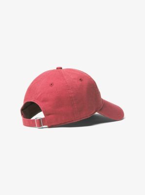Casquette en coton &agrave; logo
