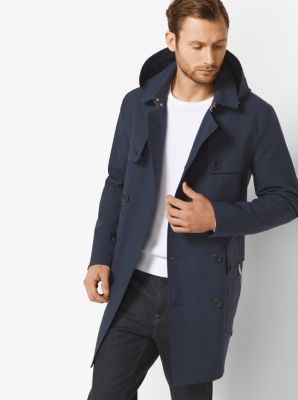 michael kors trench coat mens