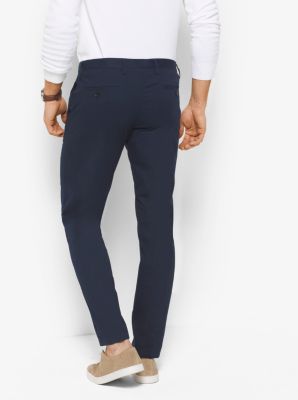 Skinny-Fit Cotton Chino Pants