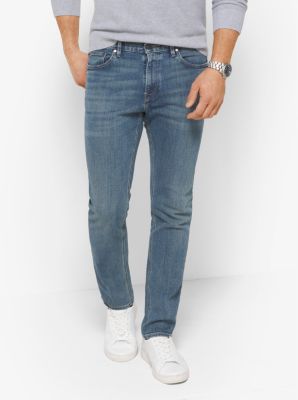 Slim-Fit Stretch-Cotton Jeans