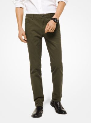 michael kors parker slim fit pants