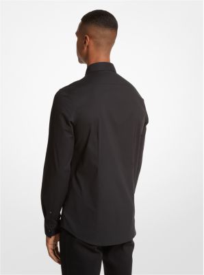 Slim-Fit Stretch-Cotton Shirt