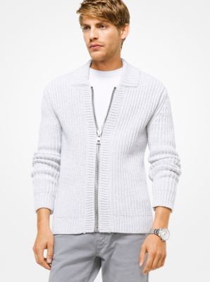 michael kors white cardigan