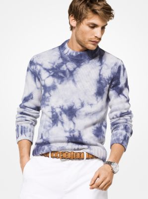 Tie-Dye Cashmere Pullover