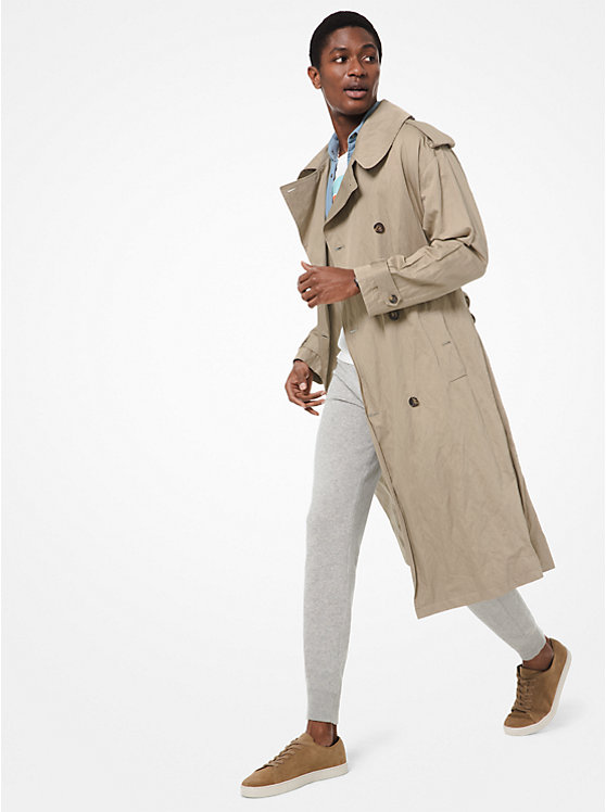Crushed Cotton Trench Coat image number 0