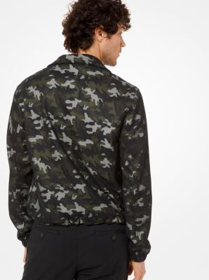 Michael kors deals womens camo jacket