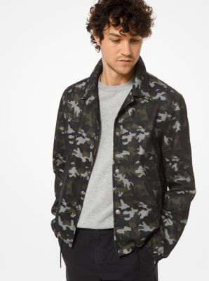 michael kors camouflage coat