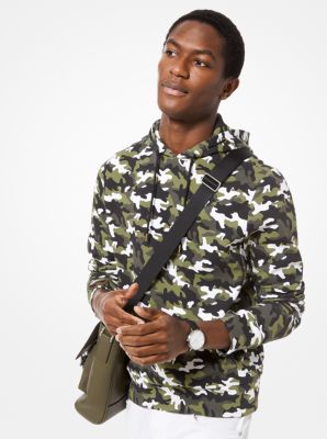 Camouflage Scuba Hoodie Michael Kors