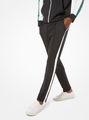 michael kors logo track pants