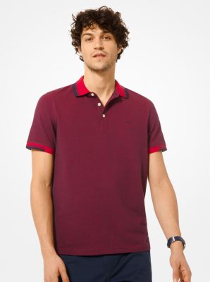 michael kors polo red