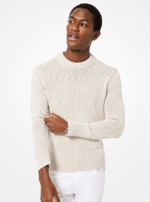 Cotton and Linen Pullover | Michael Kors