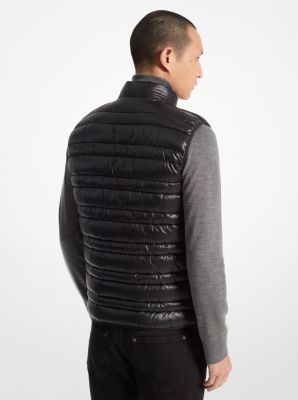 Gilet trapuntato reversibile image number 1