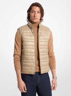 MK Gilet trapuntato reversibile   Naturale   Michael Kors