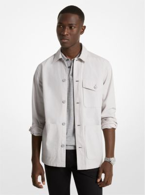 Veste-chemise en coton