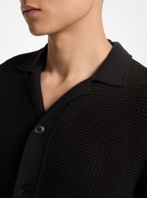 Open-Knit Cotton Shirt image number 2