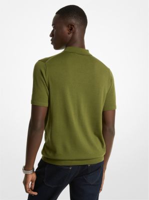 Merino Wool Polo Shirt image number 1