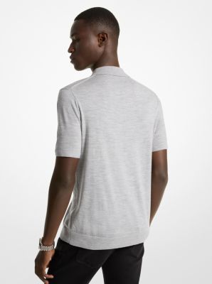 Merino Wool Polo Shirt