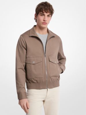Veste bomber Harrington en coton extensible image number 0