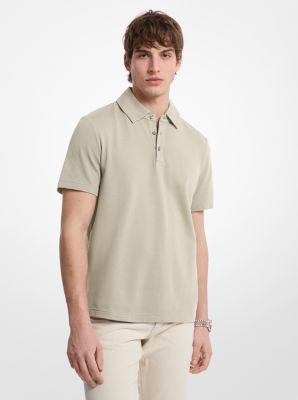 Stretch Cotton Polo Shirt